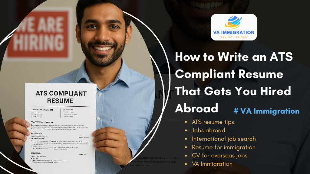 How to Write an ATS-Compliant Resume for Jobs Abroad (Step-by-Step Guide)