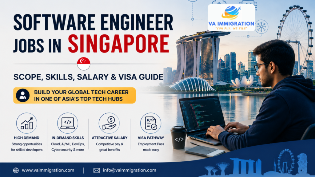 Software Engineer Jobs in singapore by va immigration